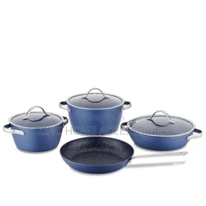 Korkmaz Azura Blue 7pc Cookware Set