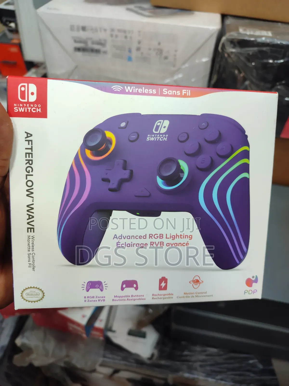 Nintendo Switch Wireless Controller Afterglow Wave