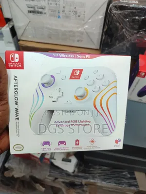 Nintendo Switch Wireless Controller Afterglow Wave