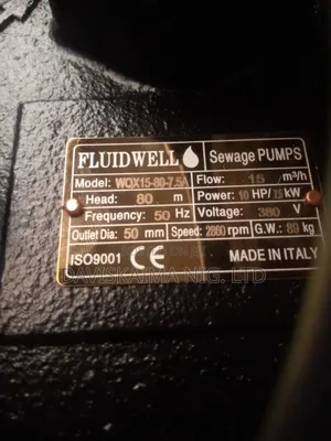 Fluidwell Sewage Pumps (Miners Partner to Success)