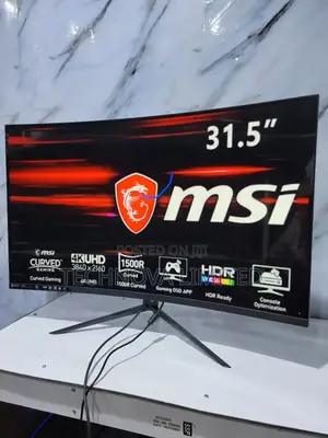 Msi G321cuv, 32" Gaming Monitor, 3840 X 2160 (Uhd),60hz,