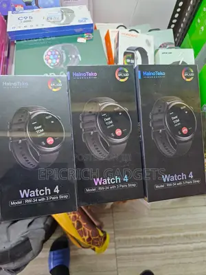 Hainoteko Rw-34 Watch 4 With 3 Straps