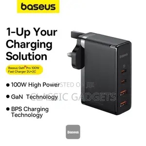 Baseus Gan5 Pro 100W 4 Port Fast Charger
