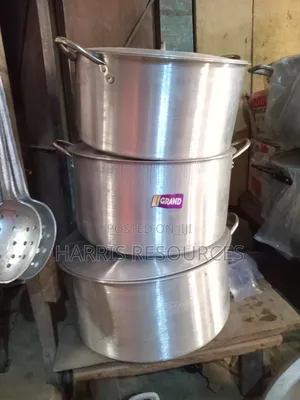 Large Size Aluminium Pots