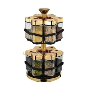 12 Bottles of Kitchen Seasoning Bottles Set