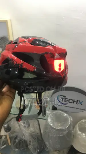 Professional Bike Helmet With Backlight Size 58-62cm