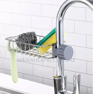 Sponge/Soap Storage Faucet Holder