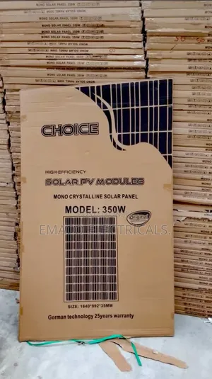 Choice Solar PV Monocrystalline Panels