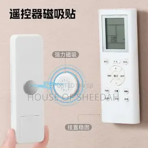 4pcs Punch Free Magnetic Remote Holder