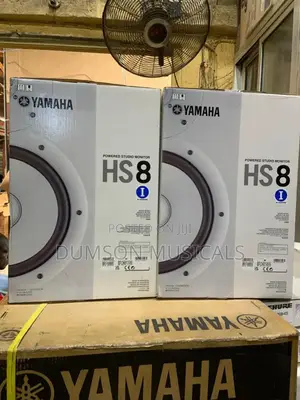 Yamaha Hs8 Powered Studio Monitor Speaker White
