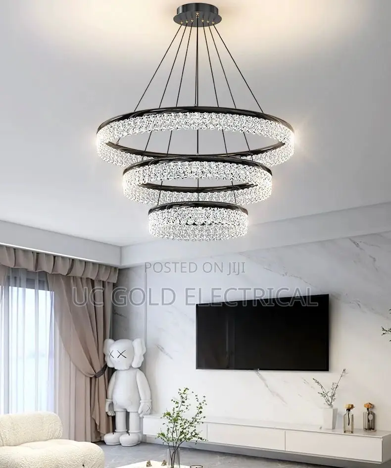 Modern Led Ceiling Chandeliers With Remote Control