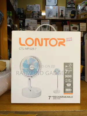 Lontor Rechargeable Mini Fan CTL-Mf028-7