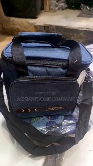 Blue Hp Lunch Bag