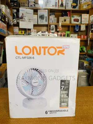 Lontor Rechargeable Mini Fan CTL-Mf026-6