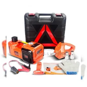 Automatic 5 TON Car Jack With Tyre Inflator Impact Wrench