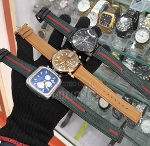 Leather Chrono Watch