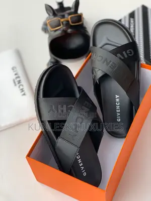 Original Givenchy Leather Slippers in 3 Colorways