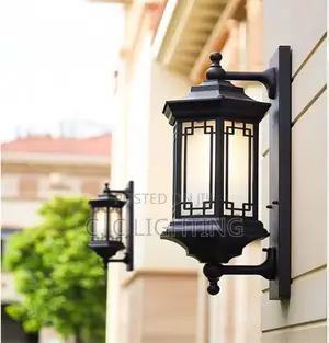 Pilar Gate Security Lights