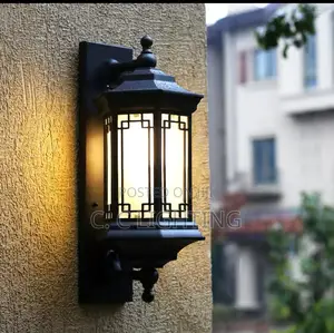 Pilar Gate Security Lights