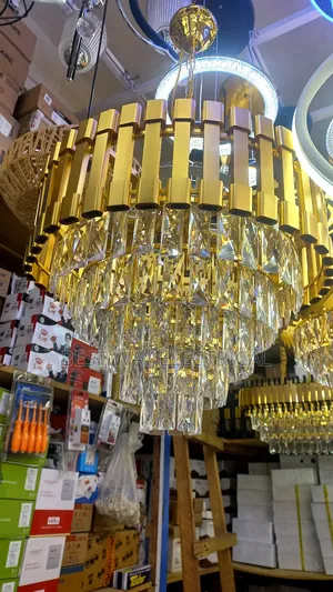 Chandelier Lights Crystal Types and LED Types