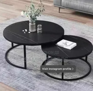New Affordable 2in1 Marble Top Center Table