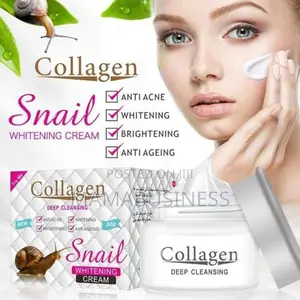 Collagen Deep Cleansing Snail Whitening Cream - 80g
