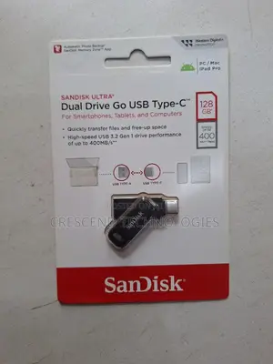 128gb Sandisk Dual Drive Usb Type-C