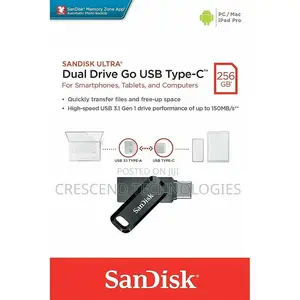 256gb Sandisk Dual Drive Usb Type-C