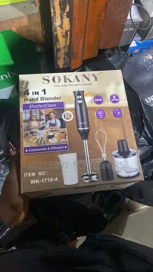 4in1 Sokany 500W Hand Blender