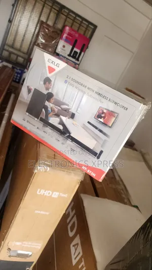 EXLG Soundbar With Detachable Speakers
