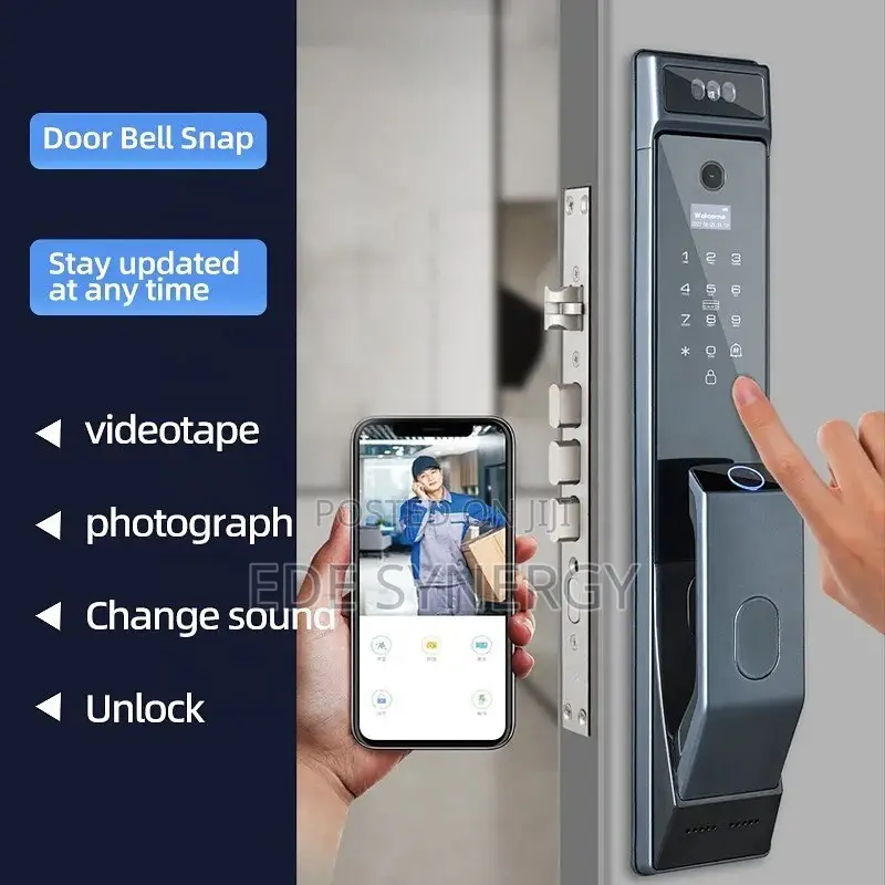 Digital Biometric 3D Facial Recognition Smartlock