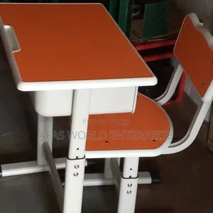 Foreign Imported Smooth Desk and Chair