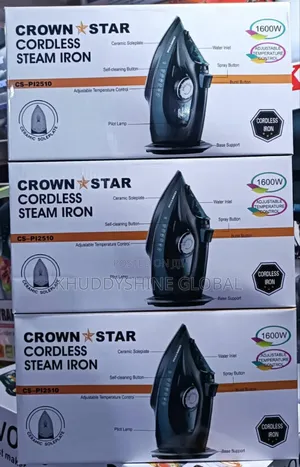 Crown Star Cordless Steam Iron 1600W