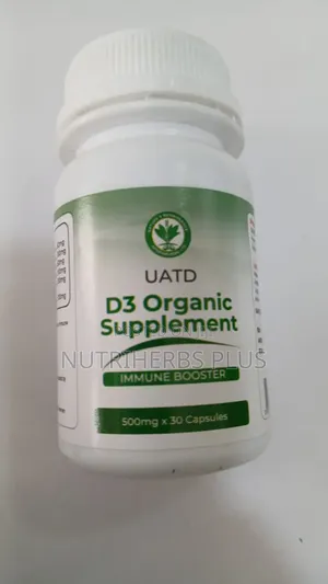 D3 Organic Supplement: Herbal Formula for 100% Wellness