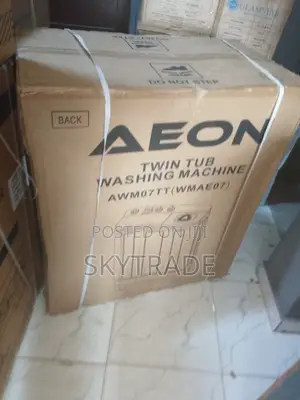 Aeon Wash and Spin 7kg Top Manual Washing Machine (White)