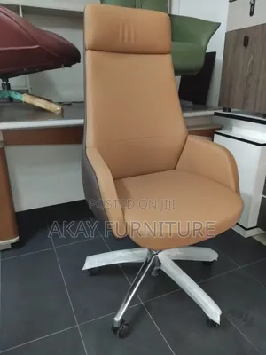 Brown High Back Executive Chair