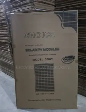 500w Brand New Choice Solar Panels Are Available in Stock