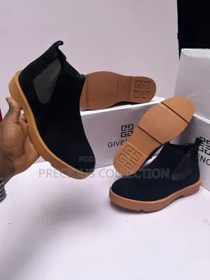 Givenchy Suede Brown Sole Ankle Shoe