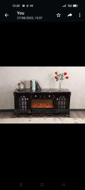 Fire Plate Tv Stand