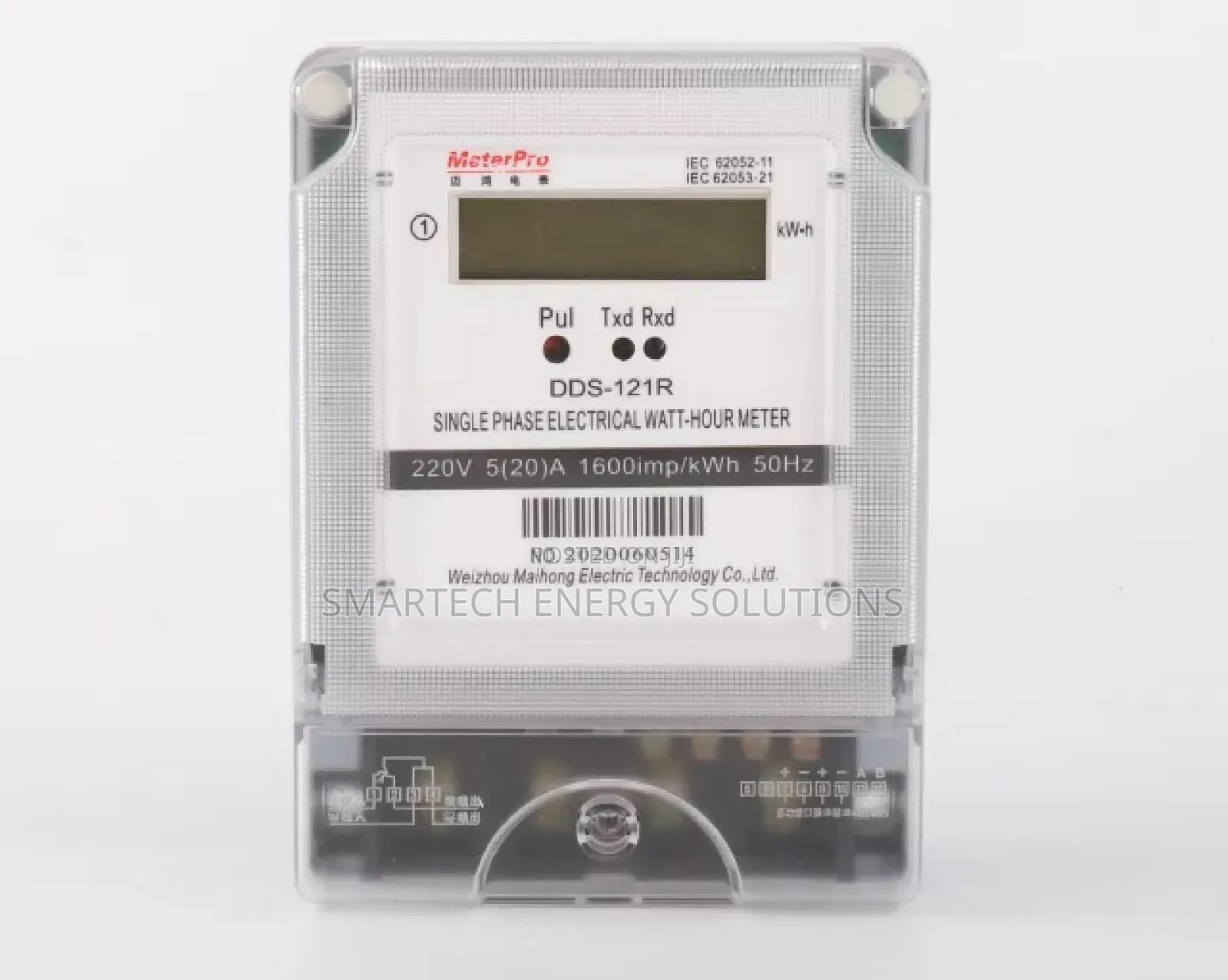 Single Phase Check Meter 2-Wire KWH Smart Meter (100amps)