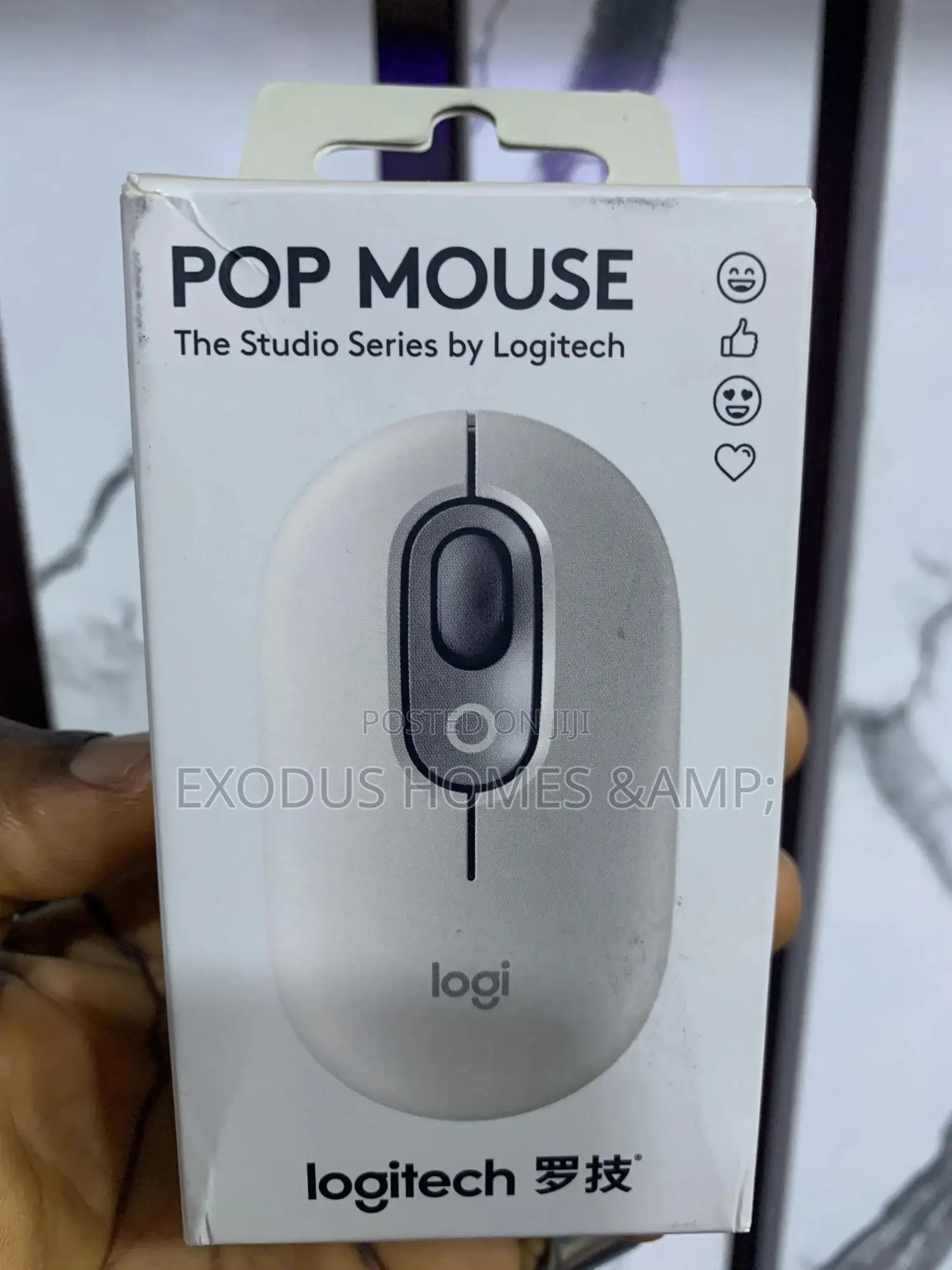 Logitech POP Mouse, Wireless Mouse With Customizable Emojis
