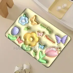 3d Flora Bathroom Mat