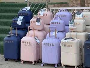 Set of 5 Colourful Luggages