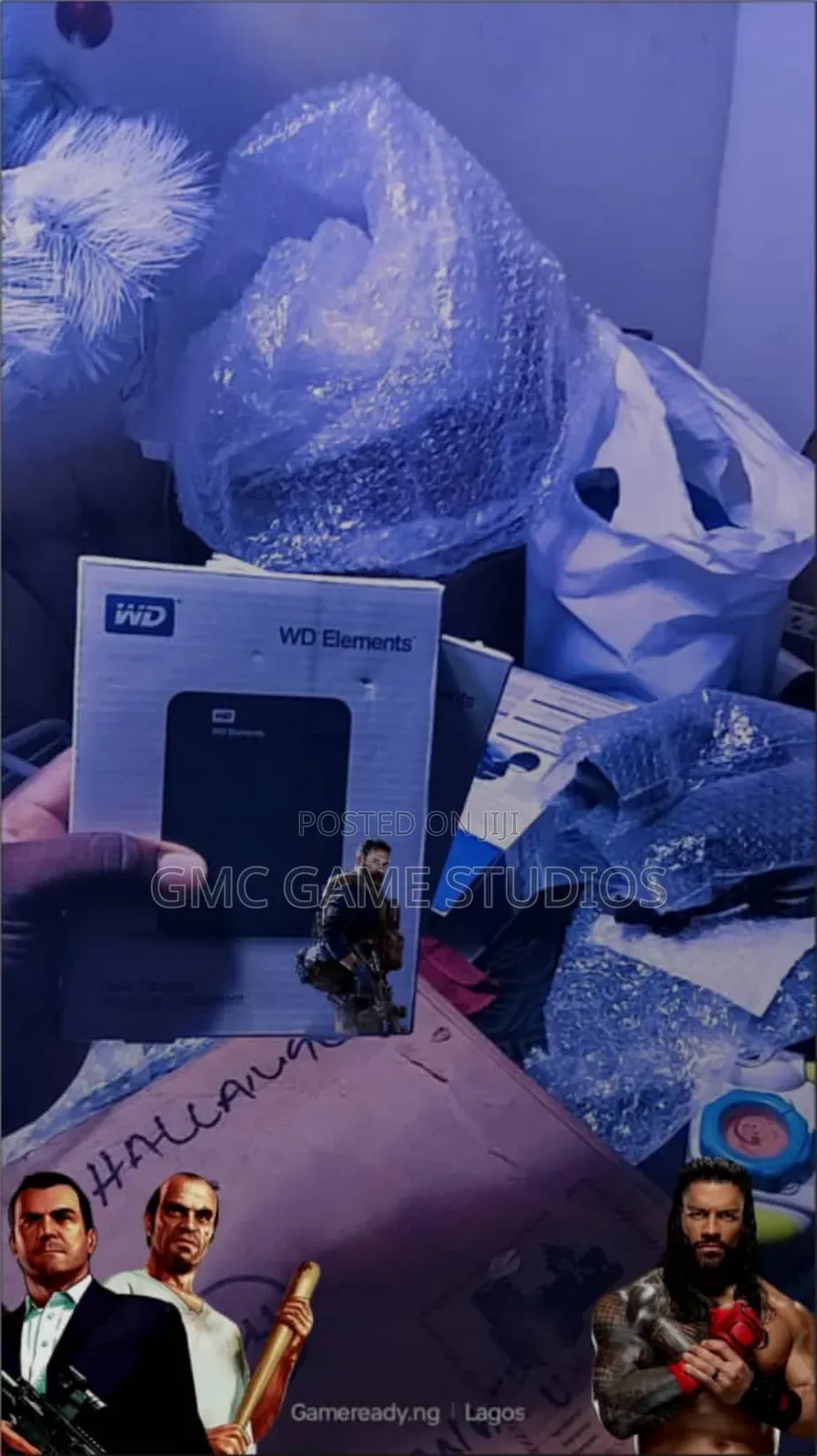 Game Ready Hard Drive