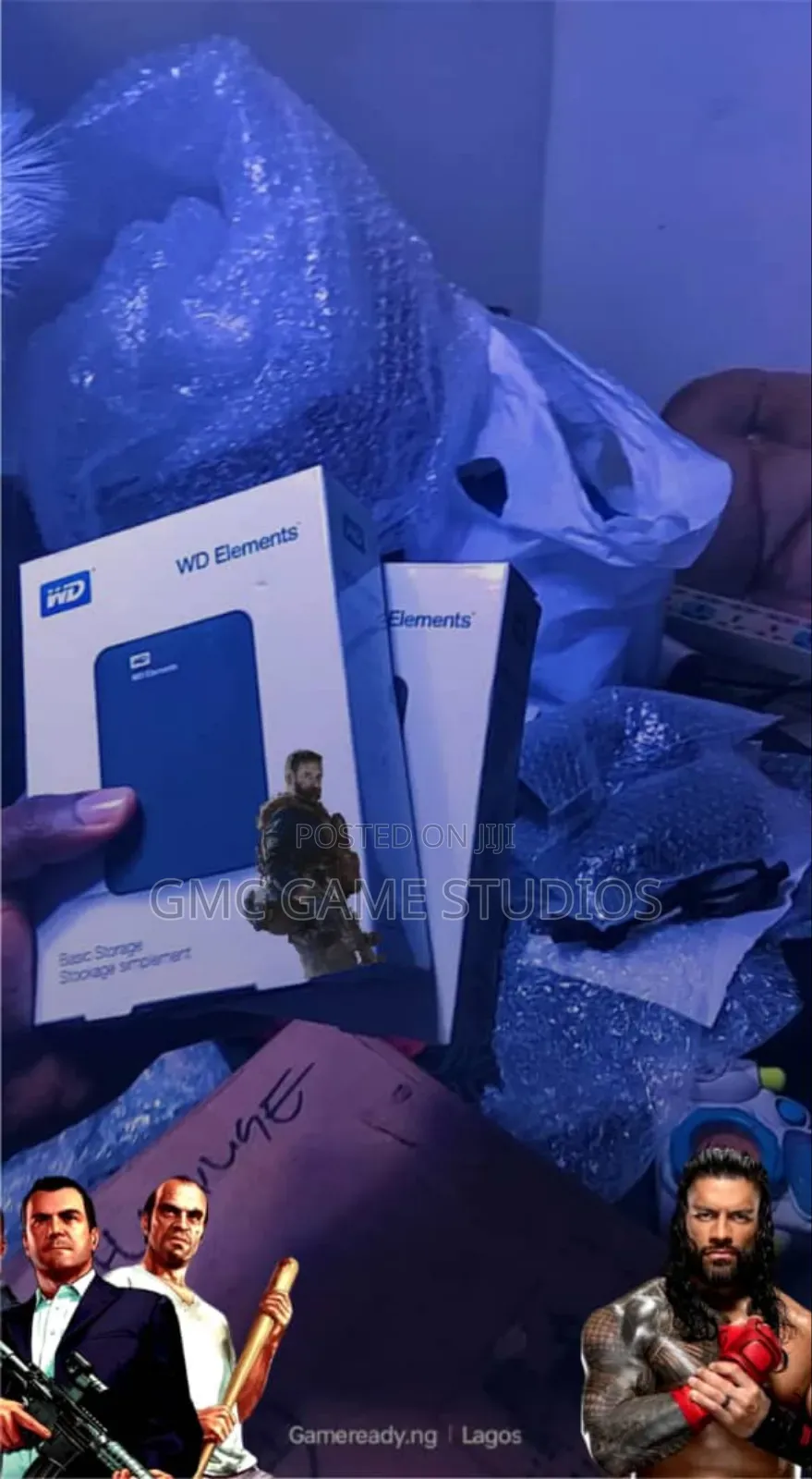 Game Ready Hard Drive
