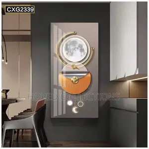 Modern Abstract Golden Painting Nordic