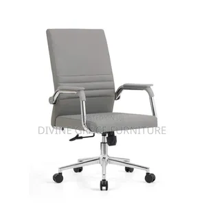 Gray Swivel Office Chair
