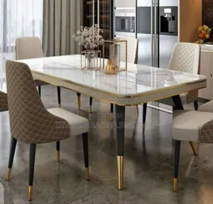 Trendy Dining Table Set For 6 Persons