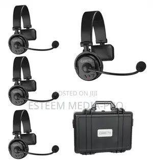 CAME-TV WAERO Duplex Digital Wireless Intercom Headset 4 PCS
