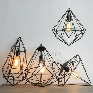 Retro Cage Pendant Light